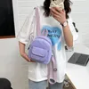 Borse da scuola Mini zaino moda donna Zaino versatile per ragazze per studenti Borsa da viaggio semplice retrò per libri