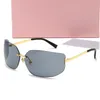 Designerinnen Frauen übergroße Männer Sonnenbrille Ladie Designer Miui Lunette Soleil Mui Sonnenbrille Optional Sonnenbrillen Gafas de Sol mit Box