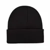 Beanie/Totenkopfkappen Unisex Neon Beanies Helle Wintermützen Strickmütze Damen Herren Plain Skullies Orange Grün Gelb Schwarz Grau YQ240207