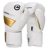 Gants de boxe en cuir de haute qualité, résistants à l'usure et respirants, pour l'entraînement Sanda, gants de Combat de protection épais 240131