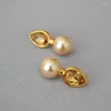 Studörhängen WT-MPE111 WKT 2024 Style Jewelry Pearl Minority Design Making Earring Wedding Women Trend