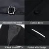 Designer Mens Vest Black Solid Silk Satin Waistocat Bowtie Tie Hanky Set Sleeveless Jacket Male Suit Wedding Formal Barry Wang 240119