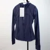 Lu Align Coat Hoody Jacket T-Shirt Hoodie Define Full Women Zipper Long Sleeve Shirts Fitness Crop Top Gym Clothes Workout Lemon LL Jogger Lu-08 2024