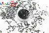 Lantejoulas de glitter em formato de morcego, cor preta, tamanho 8mm, para arte em unhas, suprimentos diy e decorações de feriados 240202