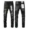 Fioletowe dżinsy dżinsowe spodnie męskie dżinsy designer dżinsów czarne spodnie wysokiej jakości prosta projekt retro streetwear swobodny dres projektanci joggers pant 94