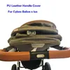 Baby Kinderwagen Griff Abdeckung Für Cybex balios s lux 28 cm länge Pu Leder Schutzhülle Rollstühle Kinderwagen Zubehör 240123