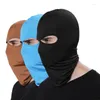 Berets Solid Color Cycling Balaclava Cap Windproof Motorcycle Full Face Mask Cover Outdoor Sports Sun Protection Riding Hood