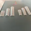 500pcsbox XXL Recht Vierkant Extra Lange Acryl Nagel Tips Geen C Curve Half Cover Kunstmatige Valse Tip Nagels Tool 240127