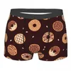 Caleçon Boxer Homme sous-vêtements Homme culotte motif chocolat short confortable Homme