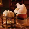 Canned Pig Lulu Blind Box Fivestar Restaurant Series Pigchelin Anime Figur Model Decoration Collection Room Toers Gifts 240126