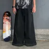 Jeans maschile americano jnco grande tasca boxing cangaroo stampe lavate gamba larga y2k hip hop street street casual jeans per uomo e donna ansima