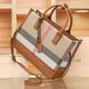 New Checkered Capacity Tote High Quality Women's Handbag, One Shoulder Large Bag, Crossbody Bag 2024 78% Off Store wholesale