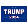 Banner Flags Dhs Ship Trump Election 2024 Keep Flag 90X150Cm America Hanging Banners 3X5Ft Digital Print Donald Biden Fast Drop Deli Dhxom