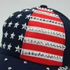 Ball Caps American Retro Baseball Cap USA for Women Men Inkrustat Sun Hat Regulowane dziewczęta chłopcy oddychający Dzień Niepodległości Snapback