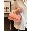 Versione coreana Nuova trama casual Borsa minimalista Borsa a tracolla versatile Borsa da donna a tracolla 2024 Sconto del 78% Negozio all'ingrosso