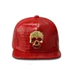 Ball Caps PANGKB Merk BIG A CAP goud lederen metalen hoed hoofddeksels voor mannen vrouwen volwassen outdoor casual zon baseball cap 230626