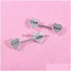 Nipple Rings Update Sexy Letter Heart Ring Stainless Steel Tongue Bar Body Piercing Jewelry For Women Gift Drop Delivery Dhpzl