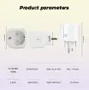 Power Energy Monitor 16A EU UK 10A US WiFi Smart Plug Socket Adapter SmartLife App Voice Control fungerar med Alexa Google Home997129