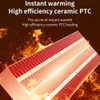 500W Electric Heater PTC Fast Heating Warmer Machine Quiet Portable Fan Mini Multiple Protection Energy Saving Indoor Use 240130