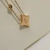 2024Designer Love Hange ketting Vrouwen kettingen kettingen goud natuurlijke oogverblindende sieraden luxe dame schaaldieren joodly