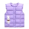 Autunno Bambini Gilet caldo Gilet di cotone per bambini Capispalla per bambini Gilet Abbigliamento Ragazze Giacche senza maniche Gilet Vestiti per bambini 240130