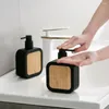 Bewaarflessen Lekvrije Zeepdispenser Herbruikbare Bamboe Moderne Multifunctionele Fles Voor Handlotion