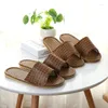 Sandalen Vrouwen Mannen Zomer Thuis Slippers Indoor Schoenen 2024 Casual Vlas Slides Riem Linnen Dames Slippers