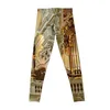 Pantaloni attivi Organo Cattedrale di Santo Stefano Passau Germania Leggings Abbigliamento da palestra Sport Sport femminile Donna