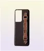 Magnifique porte-cartes en cuir avec sangle et étuis de téléphone de styliste pour Samsung Galaxy S10 S20 S21 S22 S105G NOTE 10 20 21 22 Plus Ult3202946
