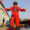 Attività all'aperto 8 mH (26 piedi) Con ventilatore che pubblicizza la mongolfiera gigante gonfiabile dell'astronauta Spaceman con luce a led in vendita