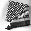 Szaliki dorosły arabski szalik z pyłkiem z wzorem Jacquard Square keffiyeh head carf