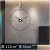 Wall Clocks Extra Large Hanging Living Room Digital Silent Unusual Clock Modern Stylish Horloge Murale Decorarion Drop Delivery Home Dhpm2