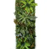 Fleurs décoratives 40 120 cm plante artificielle herbe panneau mural résistant aux UV feuille verte clôture arrière-cour écran mariage et décoration de Noël