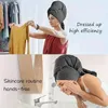 Towel Microfiber Hair Women Soft Towels Shower Cap Dry Quick Drying For Lady Turban Head Girl