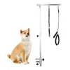 Dog Apparel Extensible Pet Grooming Table Bracket Arm With Restraint Rope Adjustable Supplies Universal