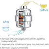 20 무대 샤워수 필터 주방 수도꼭지 여과 염소 중금속 필터링 샤워는 경수 용으로 부드럽게됩니다 240122