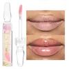 Läppglans Instant Volumising Plumper Oil Reparation Minska fina linjer Lipgloss varar fuktgivande läppar Förbättrare Kosmetika