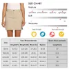 Lu Align Shorts Skirts Tennis Skirt Golf Clothing Women Skort UPF50+ Quick Dry Zip Pockets Woven Fabric Outdoor Sport Dress Female Lemon LL Jogger Lu-08 2024