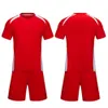Soccer Set Men Sports Tshirt Shorts Kontrast Färg Svett Wicking Sportwear Adult Jersey Women Set 240122