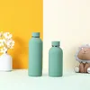 350/500/750ML Double-Wall Stainless Steel Leak-proof Thermal Vacuum Flask Insulated Water Bottle Sports Coffee Straight Body 240122