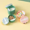 Storage Bottles Large-capacity Milk Powder Sub-packaging Box Baby Portable ContainerWith Spoon Snack Travel Outdoor