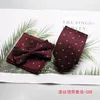 Bow Ties Men Banquet Man Wine Red Tie