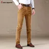 Men's Suits Fashion Corduroy Suit Pants For Men Daily Activities Tailor-made Slim Fit Trousers Homecoming Male Classic Casual Clothing