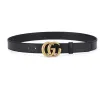 2024 Högkvalitativt varumärke Brev Slide Buckle GG Belts Men äkta läderbältesdesigner Balck Midjeband Male Case Ceinture Homme Coffee