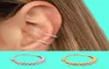 1 pieza de oreja pequeña, concha delicada, Huggie CZ, anillo de nariz de diamante no perforado, joyería de moda para mujer, regalo 1358672