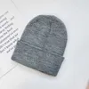 Beanie / Skull Caps Bebê Inverno Malha Chapéu Manguito Manter Quente Crochet Criança Cap Para Crianças Mulheres Homens Ao Ar Livre Acrílico Cor Sólida Meninas Meninos Gorros Chapéus YQ240207