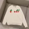 Ny designer tryckning crewneck varma män kvinnor mode street pullover sweatshirt lös hoodie par topp reflekterande storlek s-5xl00