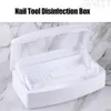 Nail Tools Disinfection Box Sterilizing Tray Sterilizer For Steel Metal Nipper Tweezers Equipment Cleaner Storage Tools BEG08 240123