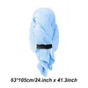 Towel Microfiber Hair Women Soft Towels Shower Cap Dry Quick Drying For Lady Turban Head Girl