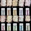 Nail Glitter Netto 10g Holografische Hexagon Art Poeder Aurora Zeemeermin Pailletten Vlokken Sparkly Spangle Pailetten Decoratie